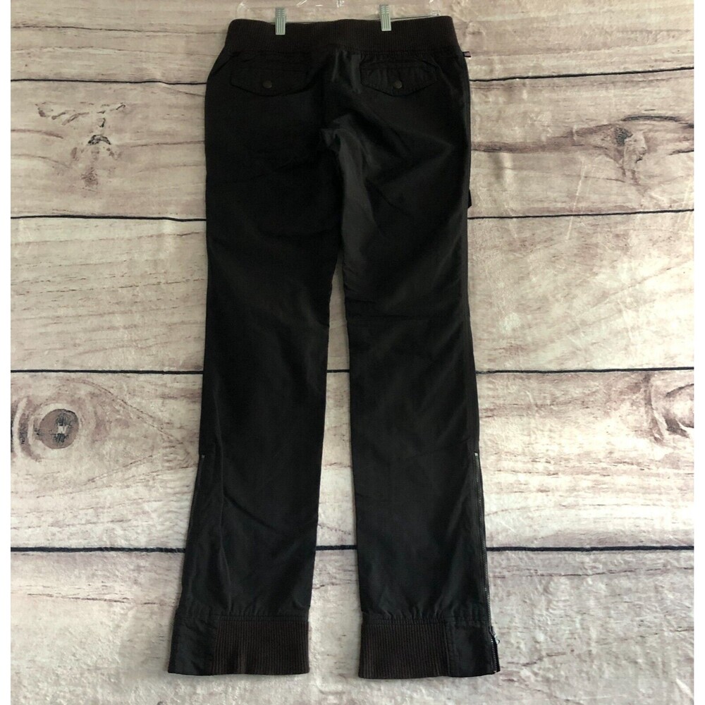 Vintage Polo Jeans Company Pants 2 Womens Black Flight Aviator Cargo Snow Winter - Picture 2 of 15